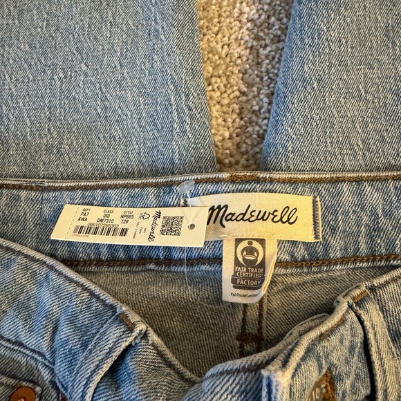 Madewell The Curvy Perfect Vintage Wide-Leg Crop Jean 28T NWT - Picture 5 of 5